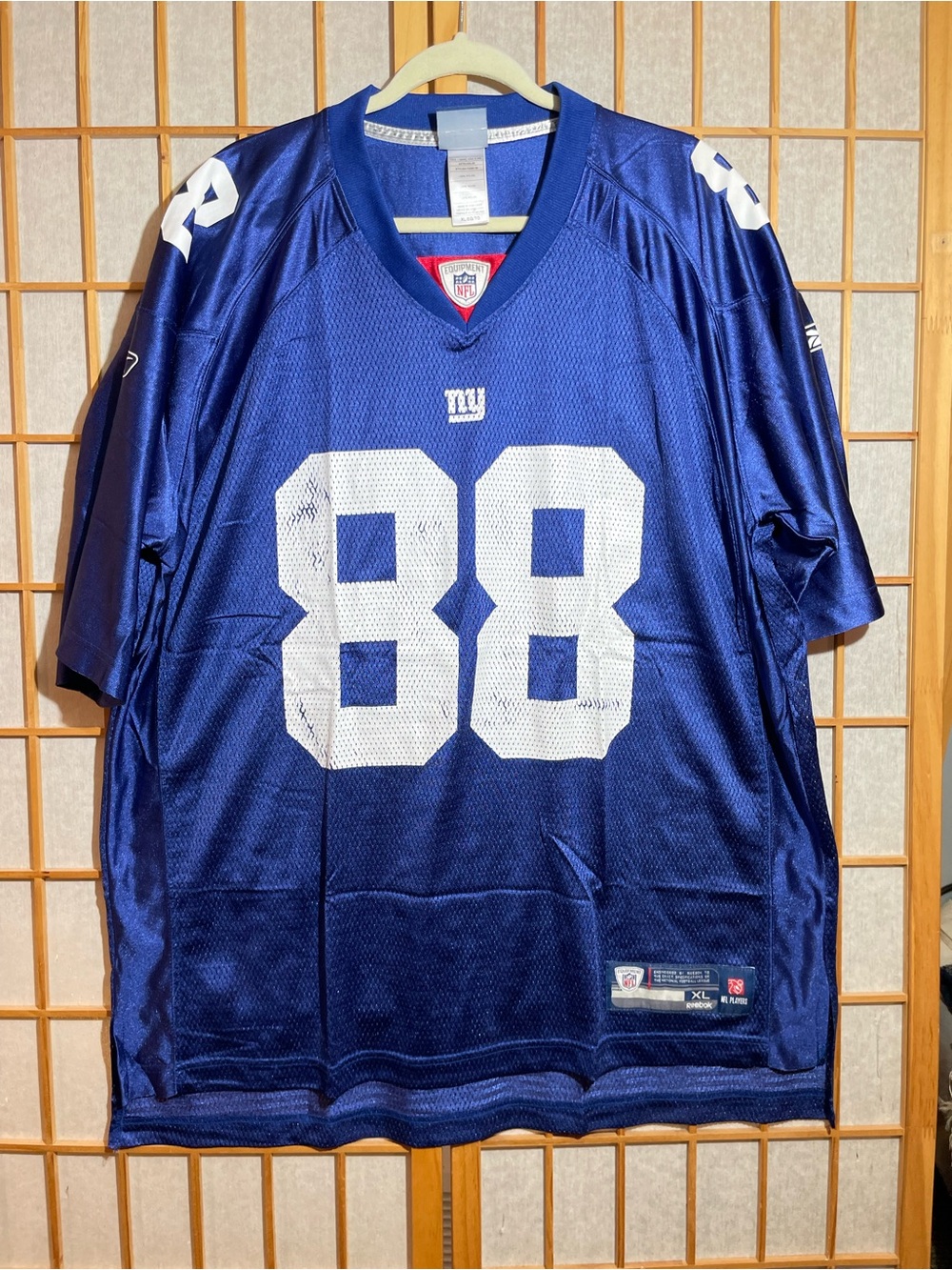 New York Giants Hakeem Nicks Jersey #88 NFL On Field Reebok